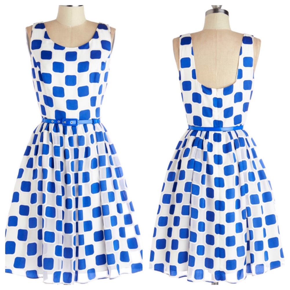 ModCloth Squaring is Caring Dress